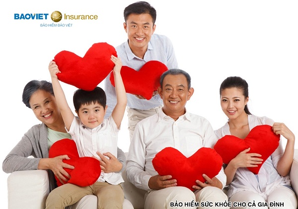 mua bảo hiểm sức khỏe cho cả gia đình